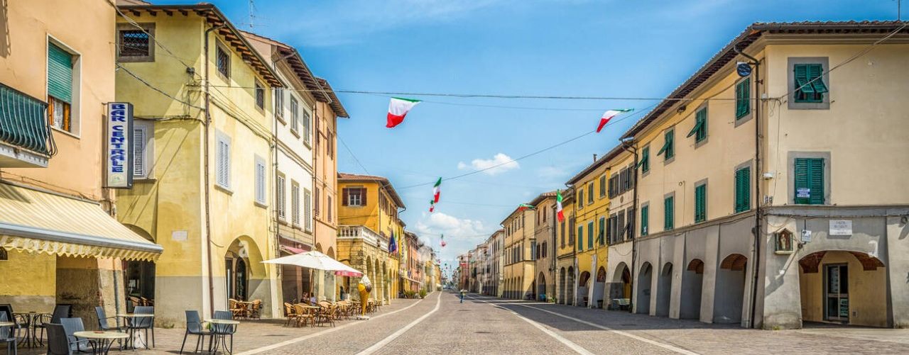 Corso Matteotti a Cascina